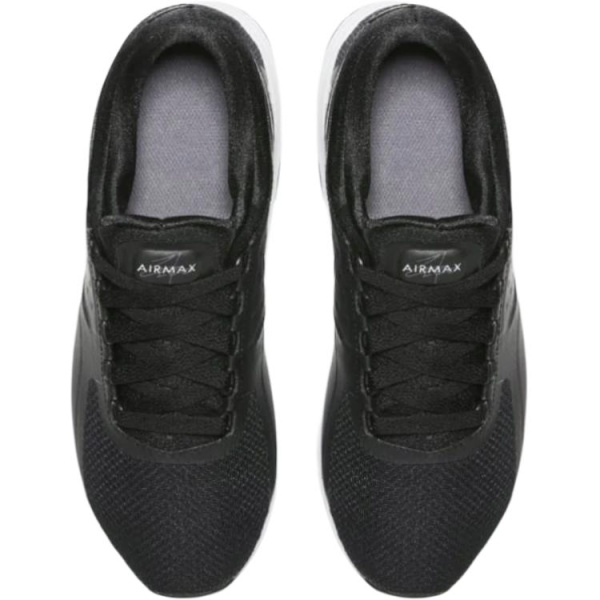 Nike Air Max Zero Амортизация Устойчивость к истиранию Низкий топ Детские беговые кроссовки Черный Подростки