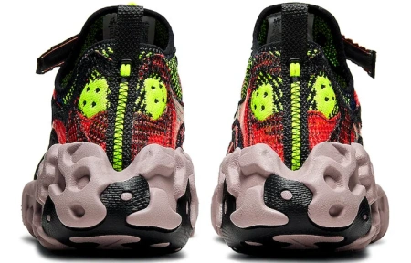 Nike ISPA OverReact Амортизация Противоскользящая Низкий Топ Повседневная Обувь Унисекс Черный Зеленый