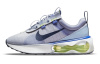 Nike Air Max 2021 Амортизация Износостойкие Низкие Кеды для Детей Лайфстайл Синий