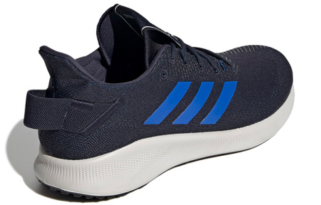 Adidas SenseBounce+ Уличная Дышащая Низкая Обувь для Бега Мужская Темно-Синяя