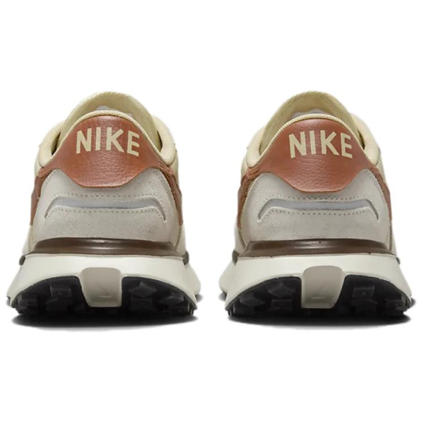 Nike Phoenix Waffle Светоотражающие Низкие Повседневные Беговые Кроссовки Женские Золотисто-Коричневые