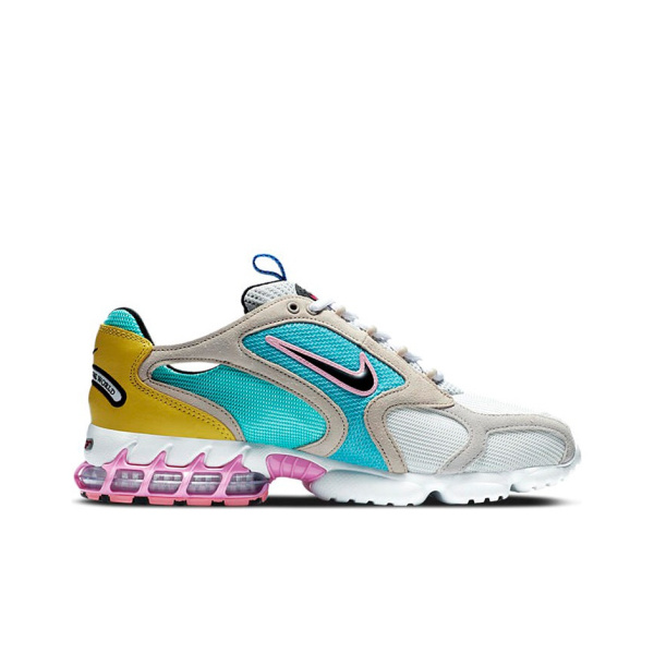Nike Air Zoom Spiridon Cage 2 Амортизация Противоскользящий Низкий Топ Повседневная Обувь Унисекс Серый Синий Розовый
