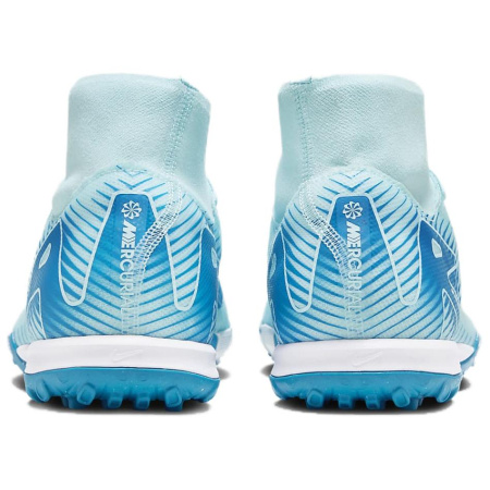 Nike Mercurial Superfly 10 TF Шипы Искусственный Шипы Устойчивость к Износу Покрытие Футбольные бутсы Мужские Синие
