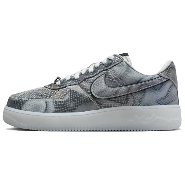 Nike X Коби Брайант Air Force 1 Кожа Низкие Кроссовки для скейтбординга Мужские Синие