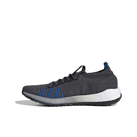 Adidas PulseBOOST Ткань Дышащий Низкий Топ Беговые кроссовки Мужские Серые