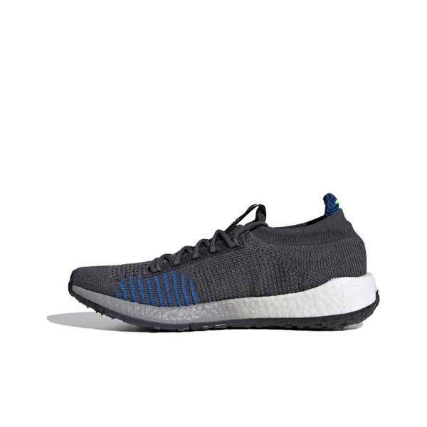 Adidas PulseBOOST Ткань Дышащий Низкий Топ Беговые кроссовки Мужские Серые