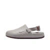 Nike Calm Mule Удобные противоскользящие домашние тапочки для мужчин серые
