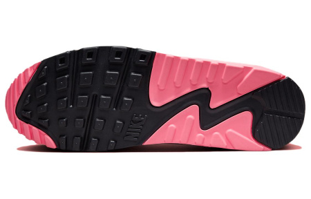 Nike Air Max 90 Low Топ Повседневная Обувь Женская Серый Розовый
