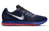 Nike Zoom All Out Амортизация Противоскользящие Дышащие Низкие Беговые кроссовки Мужские Синие и Серебряные