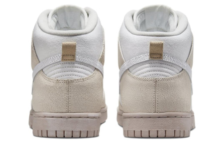 Nike Dunk High EMB Соль Озеро Городской Удобный Высокие Кроссовки для скейтбординга Мужские Белые