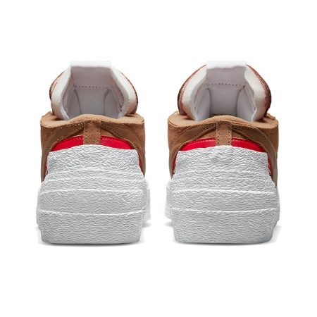 Sacai X Nike Blazer 'British Brown' Синтетическая кожа искусственная кожа удобный