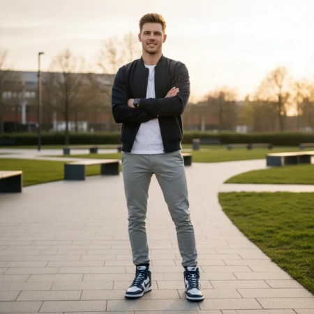 Nike Dunk High Ретро 'Полуночный синий' Высокие кроссовки для скейтбординга унисекс Полуночный синий