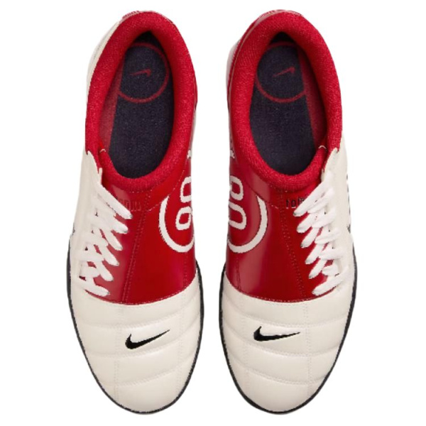 Nike Total 90 IIl Противоскользящие устойчивые к истиранию футбольные бутсы унисекс белые и красные