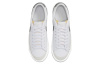 Nike Blazer Low Top Скейтборд Кроссовки Женские Белые Серебряные