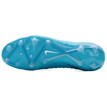 Nike Phantom GX 2 Elite Универсальные AG Искусственная трава Искусственные шипы Футбольные бутсы Мужские Синие Белые