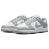 Nike Dunk Slip-Resistant Abrasion-Resistant Low-Top Скейтборд Кроссовки Женские Серый Белый
