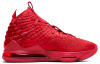 Nike Lebron 17 LeBron EP Красная ковровая носка против скольжения Легкий высокий топ Баскетбольные кроссовки для игры