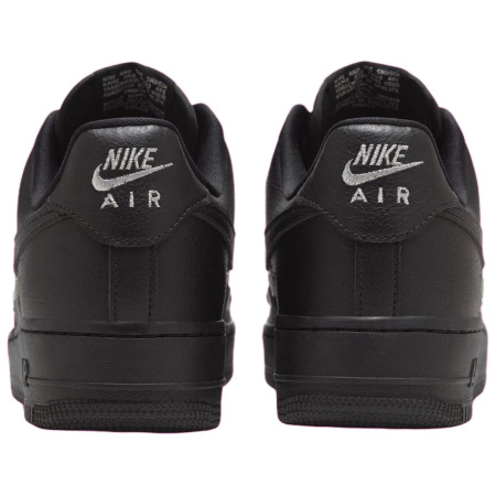 Nike Air Force 1 Low Женские Низкие Кроссовки для Скейтбординга Женские Черные