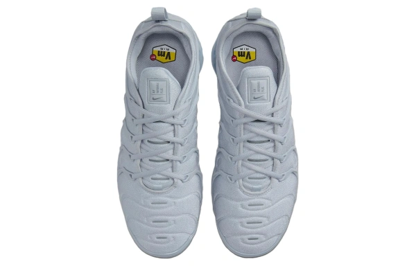 Nike Air Vapormax Plus Кожа Устойчивая к истиранию Дышащие Низкие Повседневные Беговые Кроссовки Мужские Синие
