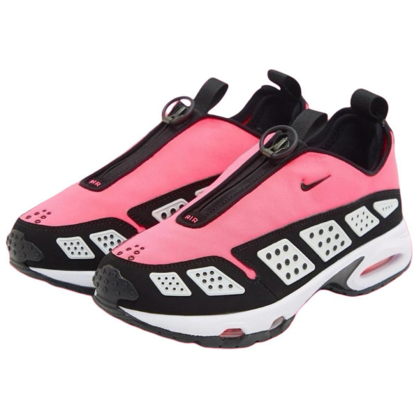 Nike Air Max Sunder Устойчивая к истиранию Низкая Повседневная Обувь Женская Черная Розовая