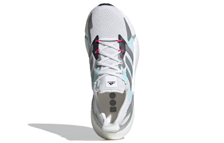 Adidas X9000l4 Ткань Амортизация Дышащий Противоскользящий Низкий Топ Марафон Беговые кроссовки Женские