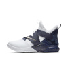 Nike Zoom Soldier 12 LeBron Soldier 12 Ткань Амортизация MID Баскетбольные кроссовки Мужской Морской синий