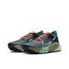 Nike ZoomX Zegama Trail Low Top Trail Беговые кроссовки Мужские Зеленые