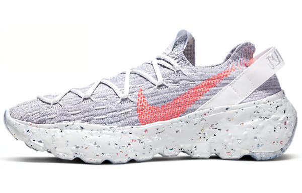 Nike Space Hippie 04 Ткань Удобная Круглый Палец Амортизация Противоскользящий Низкий Топ Повседневная Обувь Женская