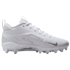 Nike Alpha Menace 4 Противоскользящие Устойчивые к износу Футбольные бутсы Унисекс Белые