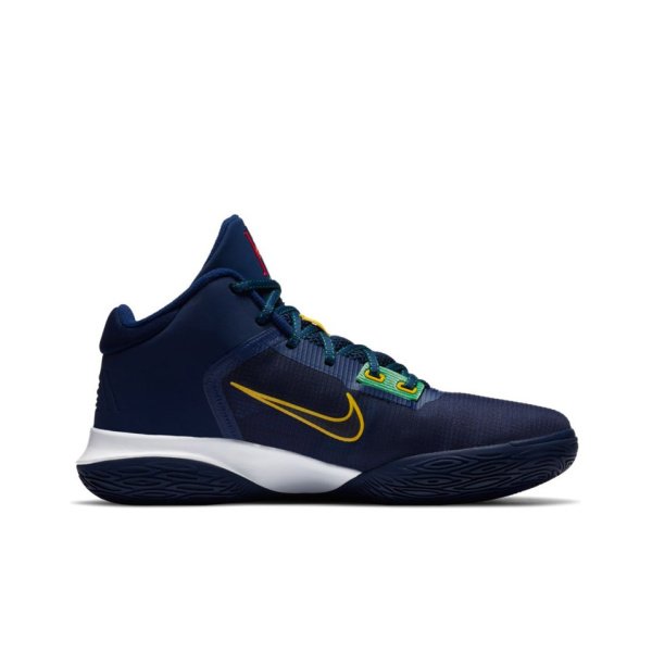 Nike Flytrap 4 Kyrie EP Морские Удобный Круглый Палец Сетка Синтетическая Кожа