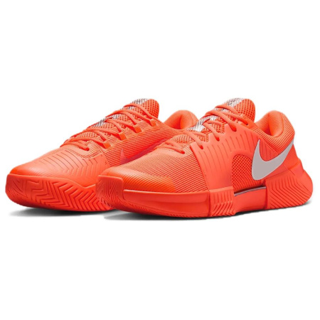 Nike GP Challenge 1 Low Топ Теннисные Кроссовки Мужские Оранжевые Серебряные