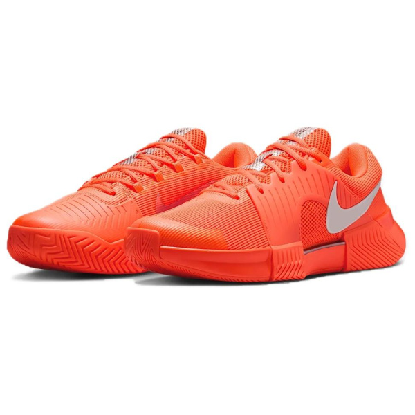 Nike GP Challenge 1 Low Топ Теннисные Кроссовки Мужские Оранжевые Серебряные