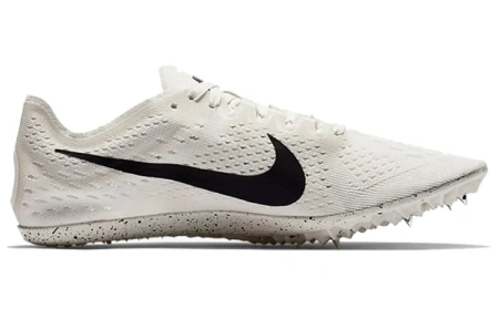 Nike Victory 3 Zoom Low Топ Беговые кроссовки Унисекс Белый Черный