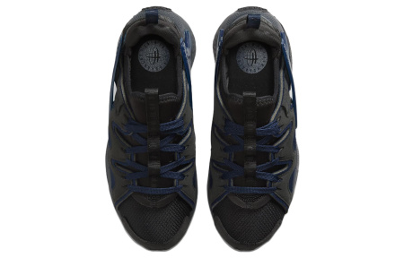 Nike Air Huarache Low Топ Повседневные Беговые Кроссовки Женские Черные Синие