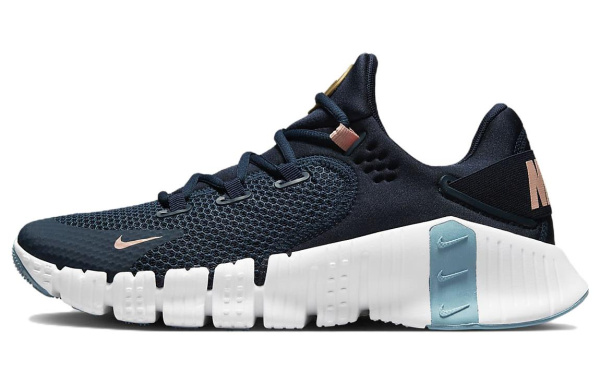 Nike Free Metcon 4 Сетка Текстиль Стабильный Амортизация Противоскользящий Устойчивый к Износу Низкий Топ