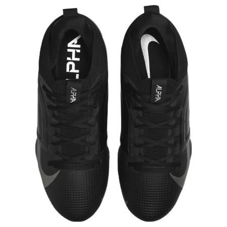 Nike Alpha Menace 4 Противоскользящие Устойчивые к истиранию Футбольные бутсы Мужские Черные