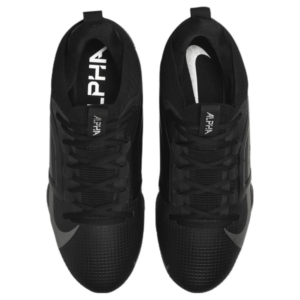 Nike Alpha Menace 4 Противоскользящие Устойчивые к истиранию Футбольные бутсы Мужские Черные
