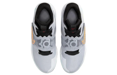 Nike KD Trey 5 X Low Топ Баскетбольные кроссовки для игры Мужской Серый Зеленый Азиатская версия