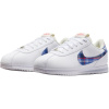 Nike Cortez Аbrasion Resistant Низкие Детские Лифт Кроссовки Белые Подростковые