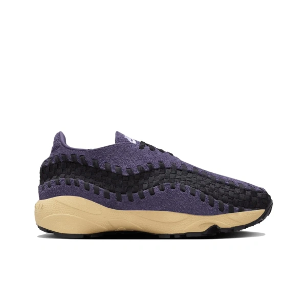 Nike Air Footscape противоскользящая устойчивая к истиранию низкий верх повседневная обувь для женщин фиолетовый
