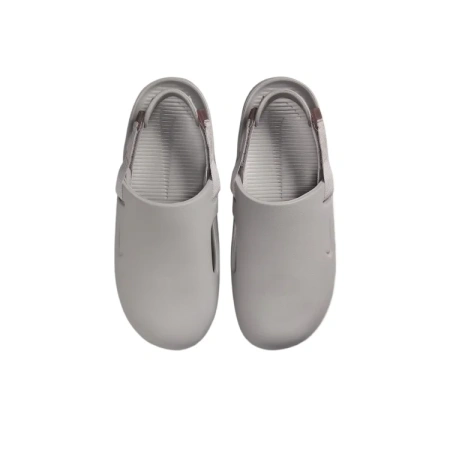 Nike Calm Mule Удобные противоскользящие домашние тапочки для мужчин серые