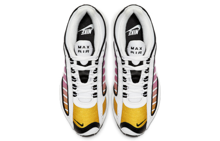 Nike Air Max Tailwind Low Топ Амортизирующие Беговые Кроссовки Женские Черно-Белые