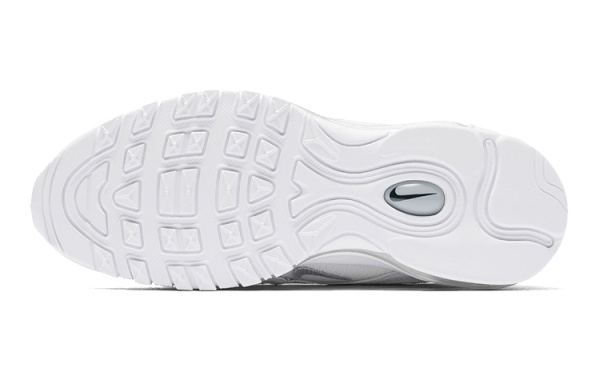 Nike Air Max 97 Комфортные Низкие Детские Лайфстайл Кроссовки Белые