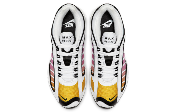 Nike Air Max Tailwind Low Топ Амортизирующие Беговые Кроссовки Женские Черно-Белые