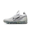 Nike Air Vapormax Ткань Низкие Кроссовки для Бега и Марафонов Женские Серый Белый