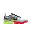 Nike VaporMax 2019 Ткань Низкий Верх Амортизирующие Повседневные Беговые Кроссовки Мужские Красный Желтый Цветовые Блоки