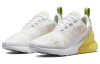 Nike Air Max 270 Спортивный низкий топ повседневная обувь для женщин белый желтый