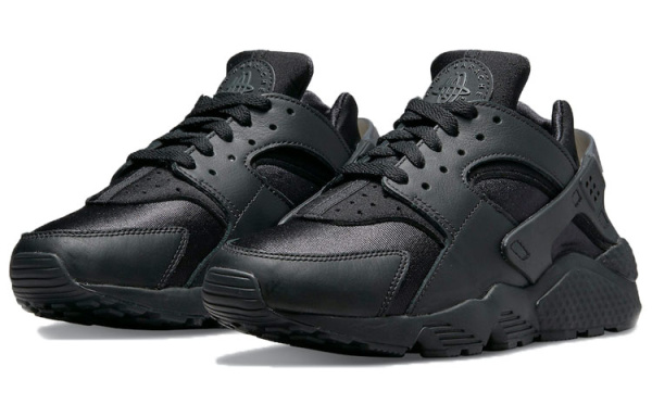 Nike Air Huarache Low Беговые кроссовки Женские Черный Warrior