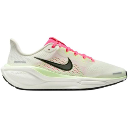 Nike Pegasus 41 Противоскользящие Устойчивые к истиранию Низкие Детские Беговые Кроссовки Светло-Зеленые