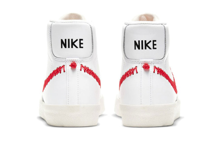 Nike Blazer CNY MID Топ Детские Скейтбординги Белый Красный